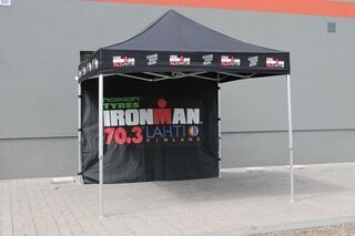 Ironman 70.3 Lahti pop up tent 3x3m