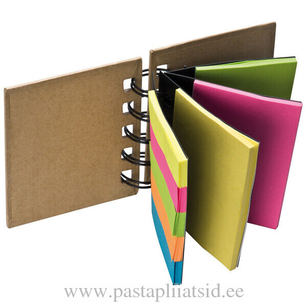 Nog steeds Ver weg Doe mee Small ring-binder with sticky notes - Notebooks - -